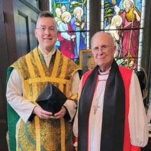 Father Pyles and Bishop